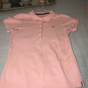 Vineyard vines pink polo!